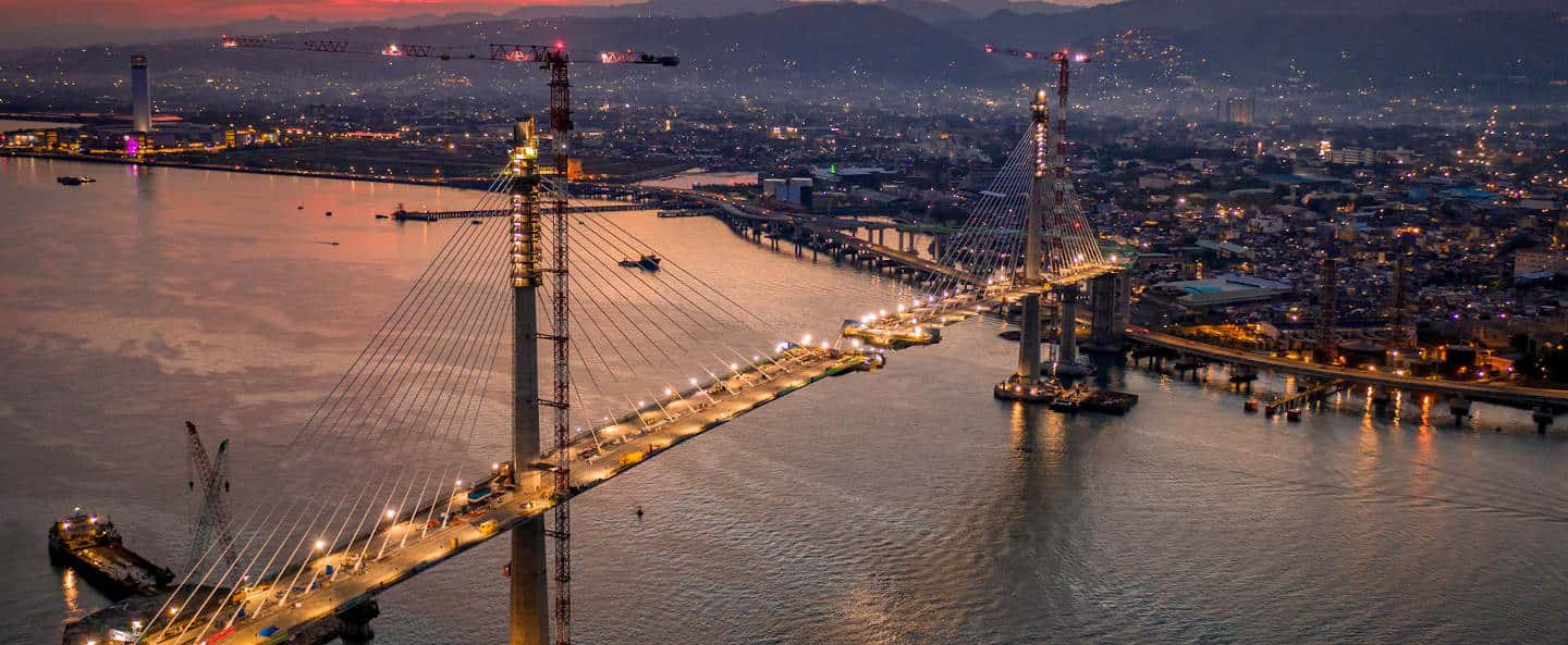 Cebu–Cordova Link Expressway in the Philippines
